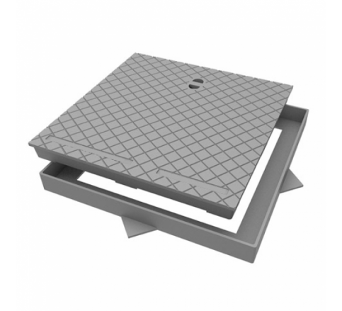ED200 – 570×570 Kapak ve Demir Çerçeveli